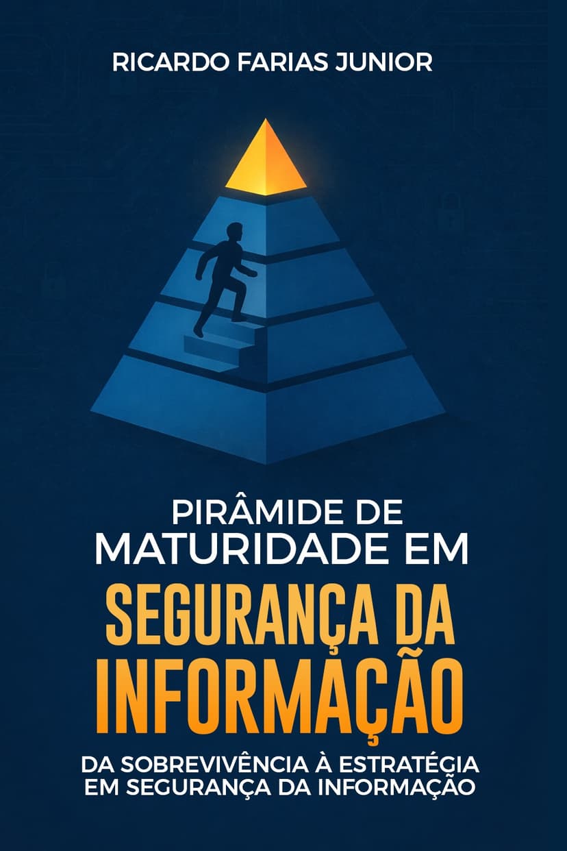 Capa do livro Pirâmide de Maturidade em Segurança da Informação